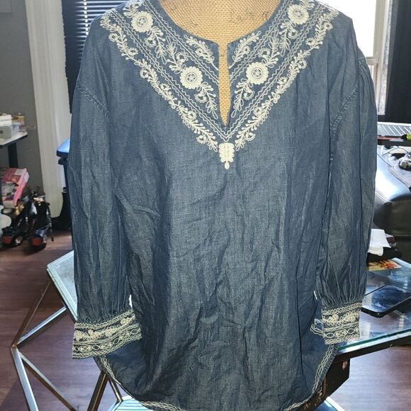 Lauren Ralph Lauren Tops - Ralph Lauren Denim Shirt 